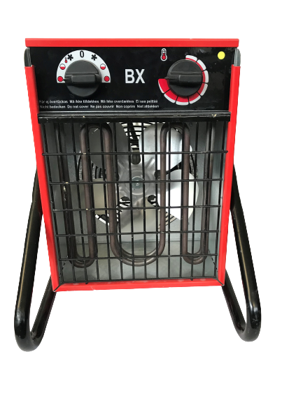 Elektrische, mobile Bauheizung, die flexibel und schnell einsatzbereit ist