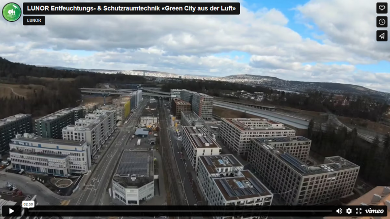 Lunor / Green City Überflug